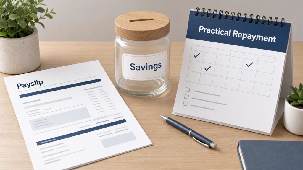 Practical repayment calendar for planning loan repayments