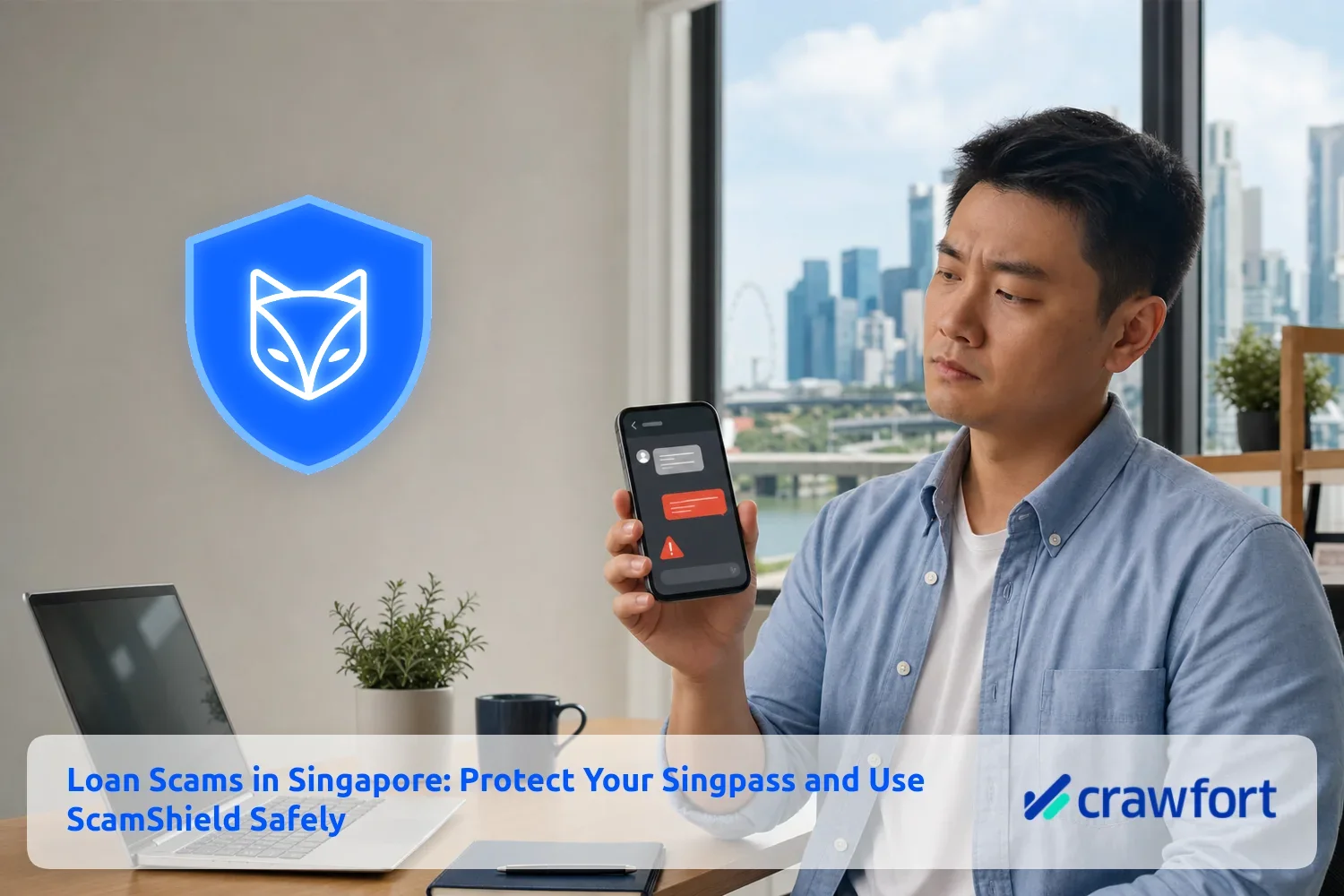 Loan Scams in Singapore: Protect Your Singpass and Use ScamShield Safely